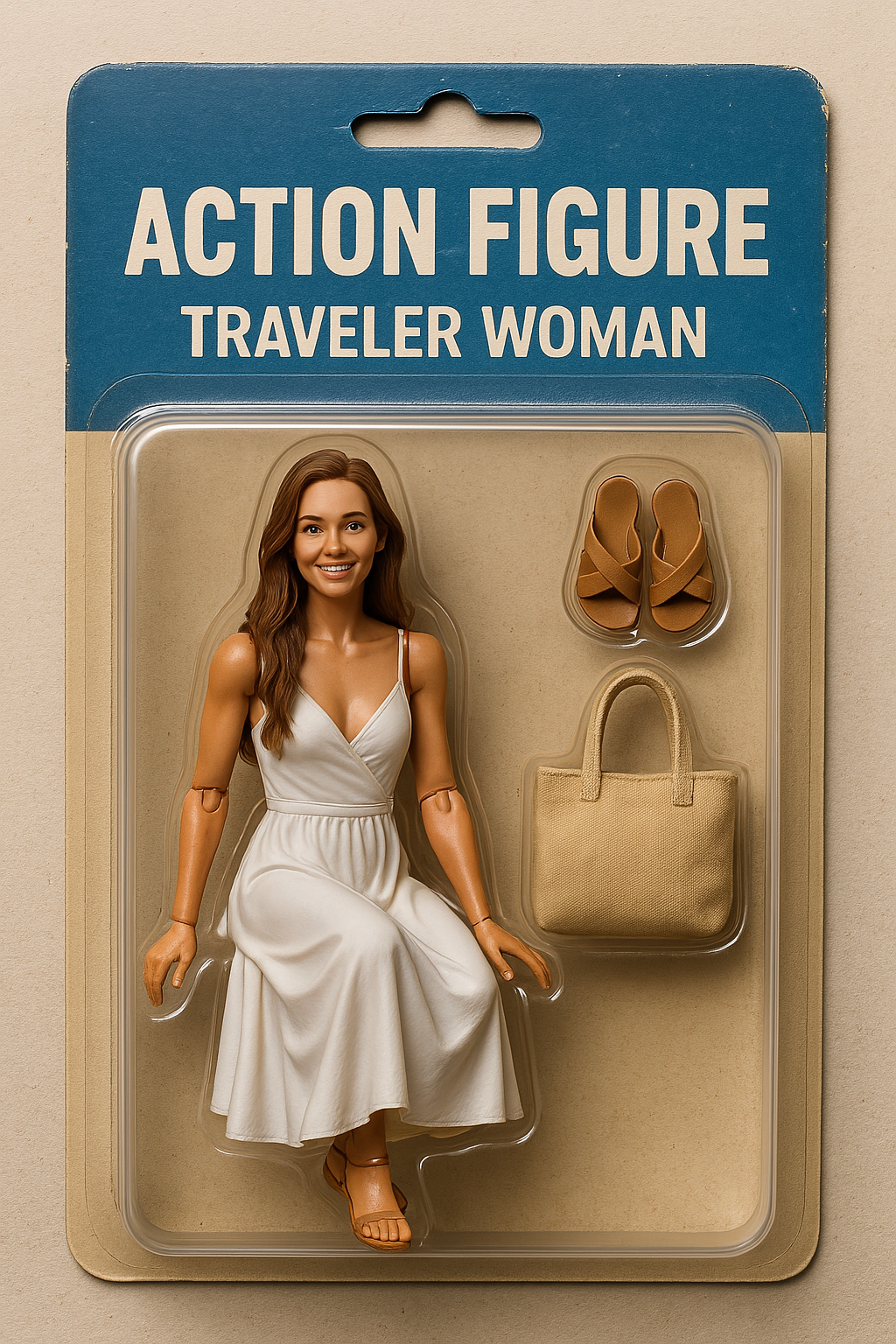 AI Generated Action Figure - After transformation